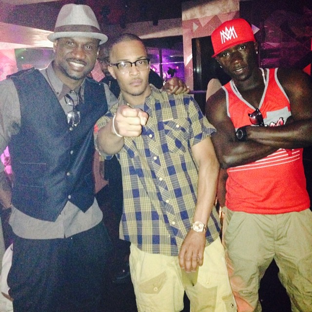 P Square Collaborate with US Rapper, T.I, Shoot Video in Atlanta 1