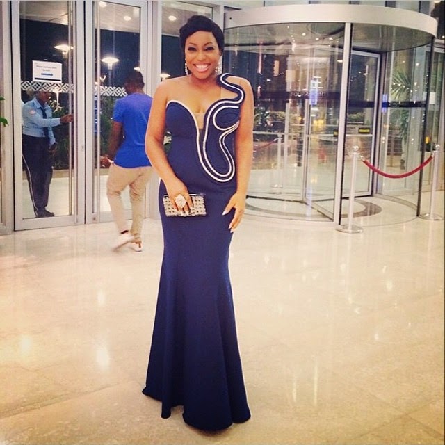 Check out Rita Dominic's Beautiful Dress to Mo Abudu's 50th 2