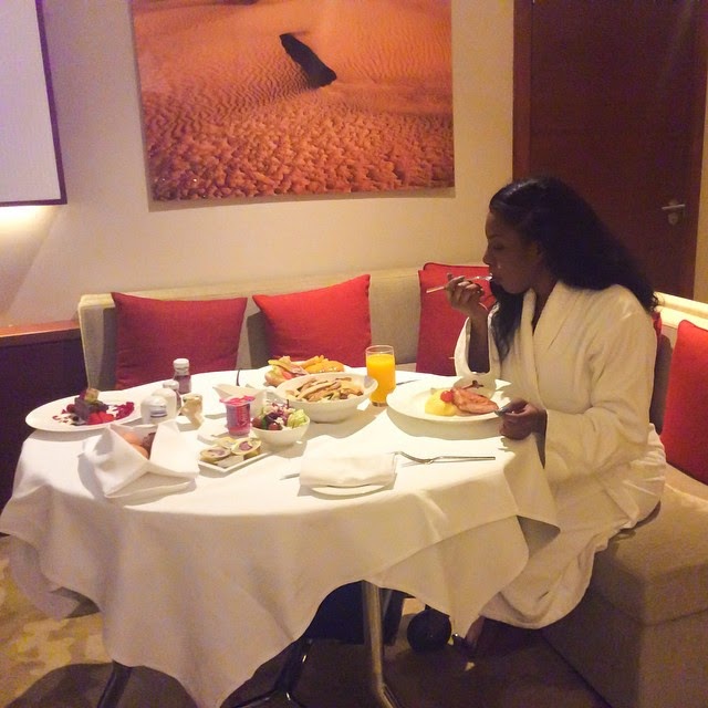 Chika Ike in Dubai 2