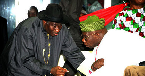 Billedresultat for Obasanjo and Jonathan