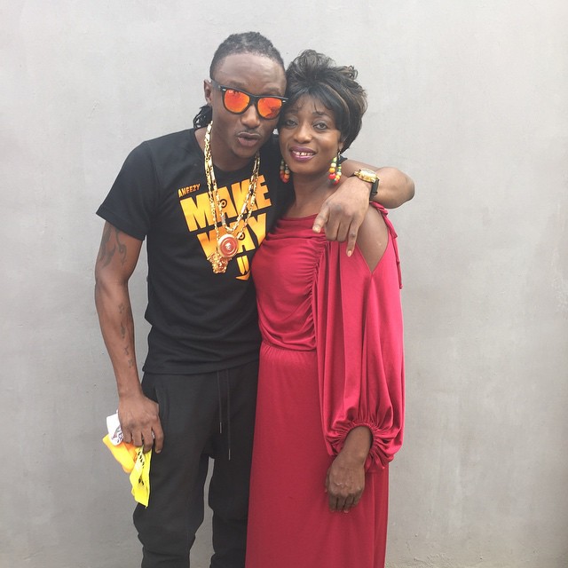 Terry G and his mother mum