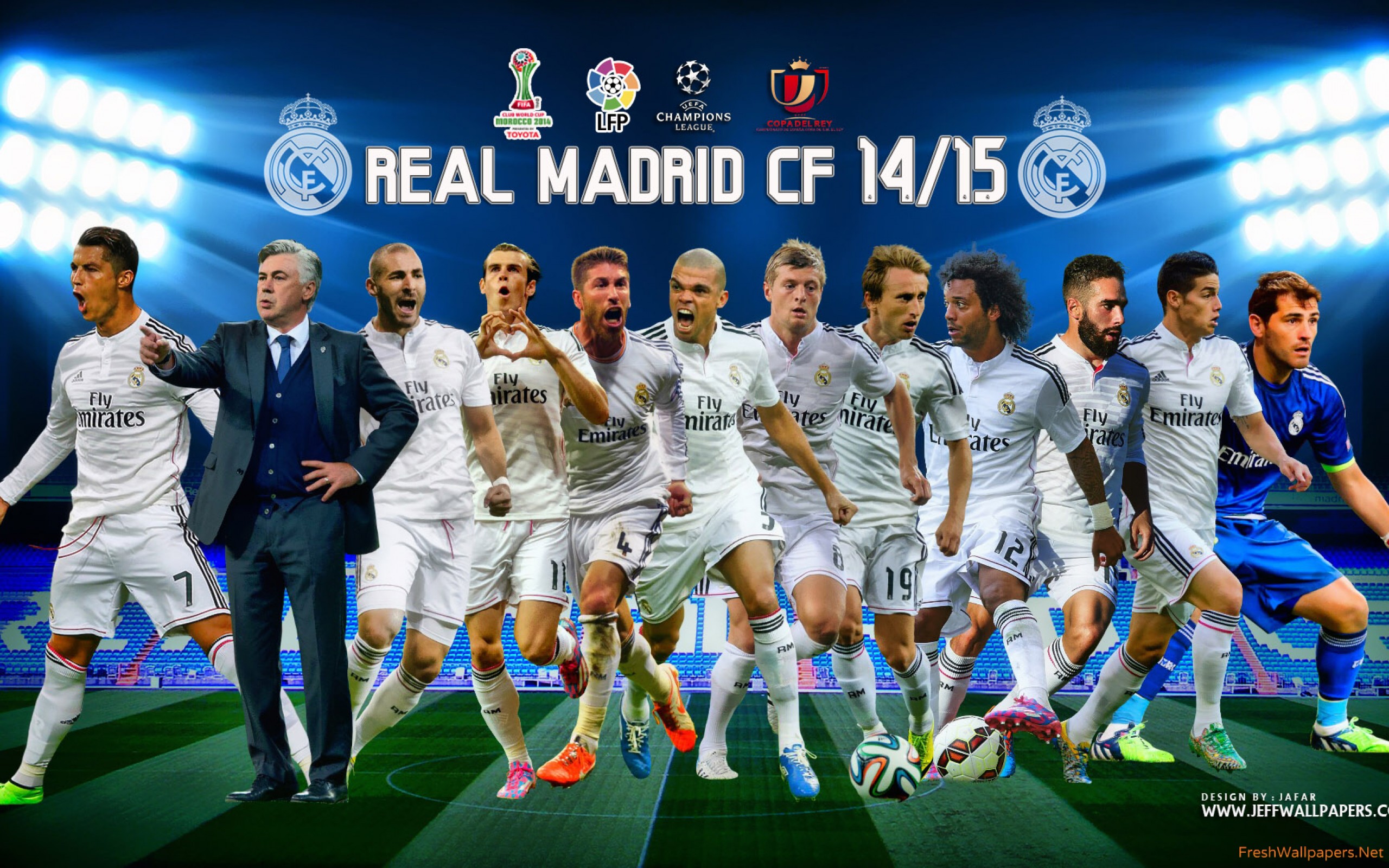 Real Madrid Press Foot Ball HD Wallpaper