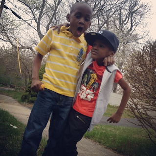 Nino and Zion are children of Sumbo Ajaba. 9-year-old Nino is the oldest of Tuface’s seven children.