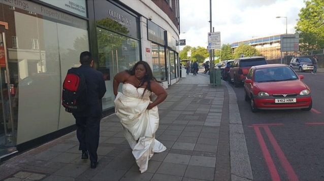 That time she ran away from her own wedding