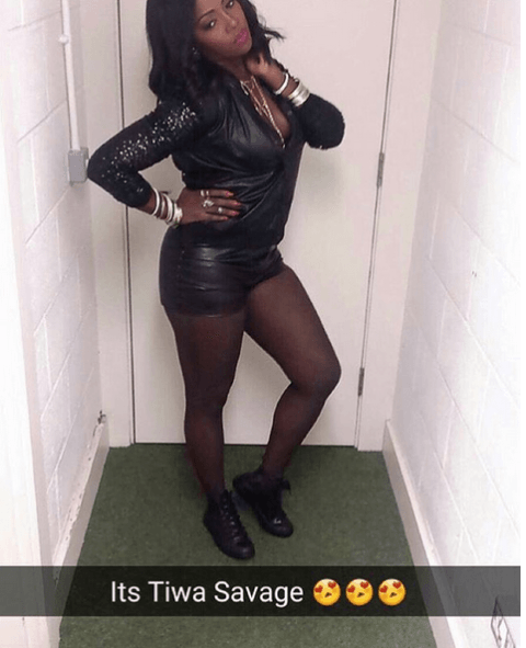 Tiwa Savage Looking Hot In Black (Photos) (1)