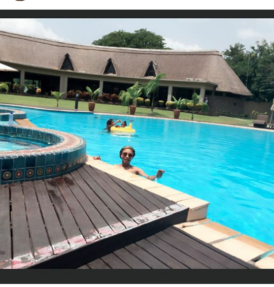 Tonto Dikeh Shares Pool Photo  Peek