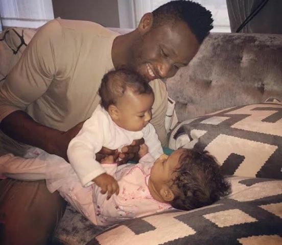 Happy Father! Mikel Obi Pictured Playing With His