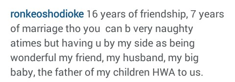 Nollywood Actress, Ronke Oshodi-Oke Sends Sweet Message To Hubby As They Celebrate Their 7th Wedding Anniversary (2)