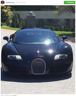 Cristiano Ronaldo Acquires Bugatti Veyron Worth Over $2million (Photos)  (2)