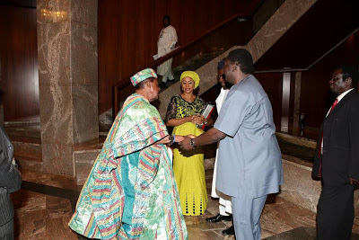 Alaafin of Oyo Pays President Buhari Courtesy Visit (Photos) (4)