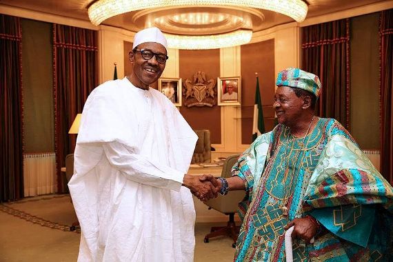 Alaafin of Oyo Pays President Buhari Courtesy Visit (Photos) (5)